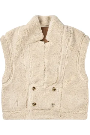 Munthe Vests, female, , M, Reversible Teddy Vest with Pockets