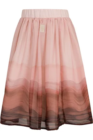 ELEVENTY Skirts, female, , 6 Y, Unique Pleated Long Skirt