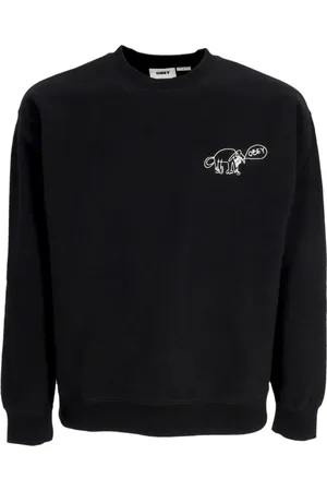 Obey Dog Doodle Crew Fleece Sweatshirt