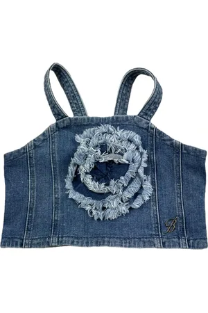 BLUMARINE Sleeveless Tops, female, , 8 Y, Top for Girls