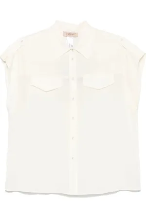 Twin-Set Shirts, female, , XS, Silk Blend Shirt Style 251Tp2501