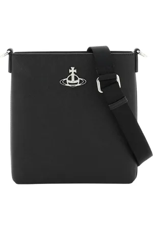 Vivienne Westwood Saffiano leather crossbody bag