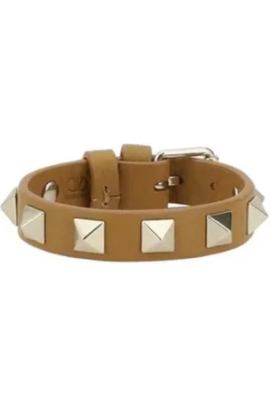 VALENTINO GARAVANI Rockstud Leather Bracelet