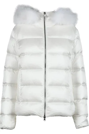 MUSEUM Winter Jackets, female, , L, Puffer Jacket with Fur Details