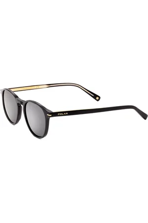 Polar Sunglasses, unisex, , 49 MM, Gold Sunglasses with Grey Lenses