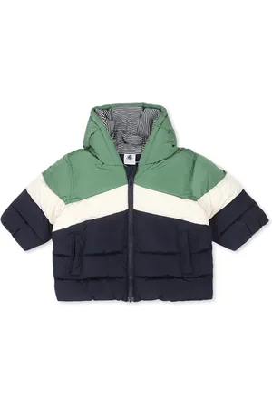 Petit Bateau Winterjackets, unisex, , 6 M, Quilted Down Jacket with Hood