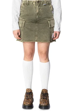 MIHARA YASUHIRO Khaki Military Cargo Shorts Vintage Design