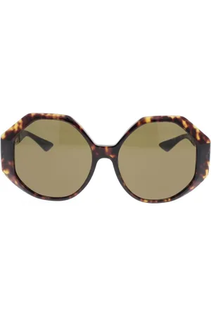 VERSACE Square Oversize Sunglasses with Medusa Logo