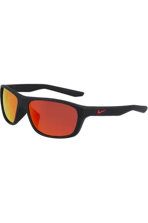 Nike Sunglasses, unisex, , 57 MM, Stylish Sunglasses with Red Mirrored Lenses