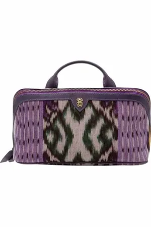 CLARIS VIROT Violet Moon Fabric Makeup Bag
