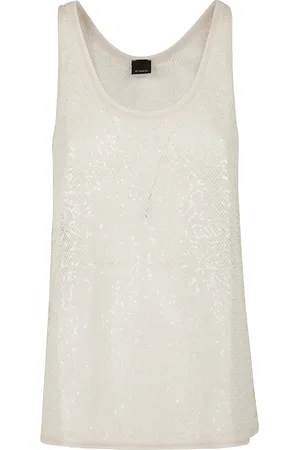 Pinko Sleeveless Tops, female, , L, Sleeveless Casual Tank Top