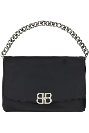 Balenciaga Handbags, female, , ONE SIZE, Leather Shoulder Bag with Chain Handle