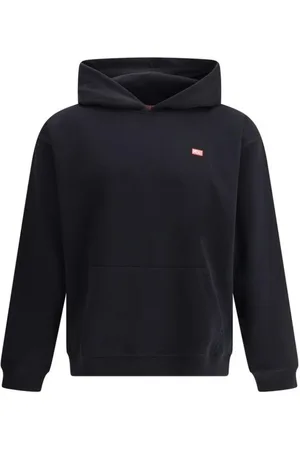 Diesel Hoodies, male, , S, Photographic Print Hoodie with Kangaroo Pocket