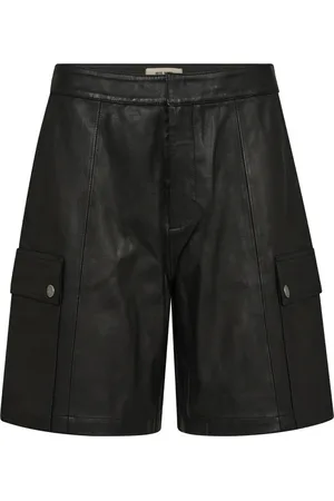 Mos Mosh Short Shorts, female, , 2XS, Leather Shorts Workwear Style