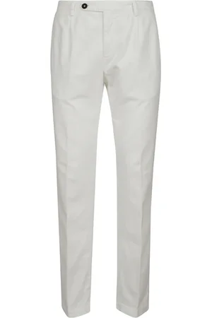 MASSIMO ALBA Cotton Trousers with Pockets