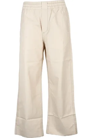 SUNNEI Wide Trousers, male, , M, Casual Cotton Blend Trousers
