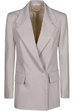LIVIANA CONTI Slim Fit Single Button Blazer