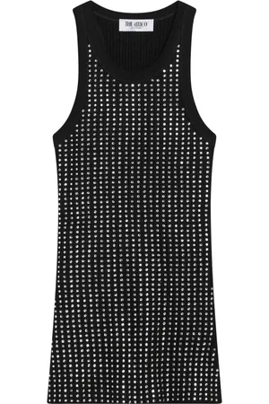 The Attico Sleeveless Tops, female, , S, Stylish Body Drop2 Top