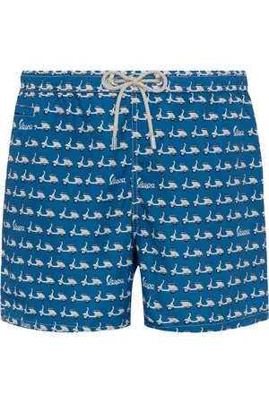 MC2 SAINT BARTH Beachwear, male, , L, Fantasy Mesh Swimwear with Pockets