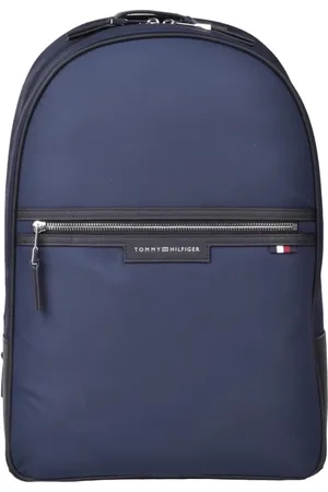 Tommy Hilfiger Backpacks, male, , ONE SIZE, Nylon Backpack with Zipper Closure
