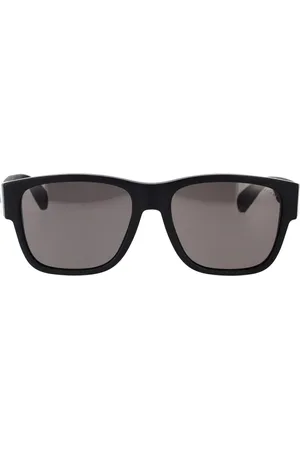 Bvlgari Sunglasses, unisex, , 56 MM, Geometric Sunglasses with Dark Grey Lenses