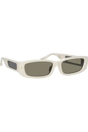 Linda Farrow Unique Rectangular Sunglasses Talita LFL 1419 C3