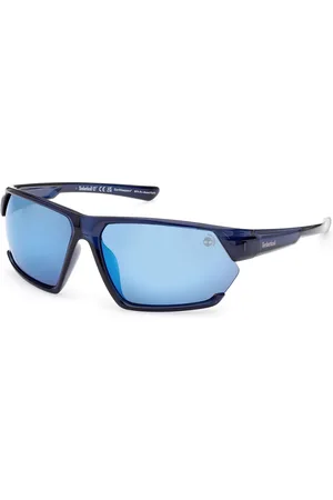Timberland Sunglasses, unisex, , 69 MM, Geometric Polarized Sunglasses Mirrored