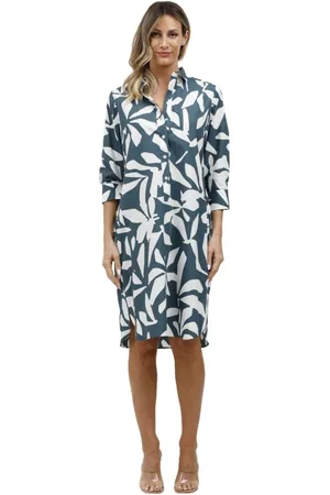 ROSSO35 Midi Dresses, female, , M, Shirt collar dress, elegant style