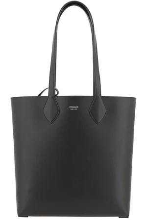 Salvatore Ferragamo Grained Leather Tote Bag