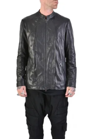 LA HAINE INSIDE US Leather Jackets, male, , XL, Soft Leather Biker Jacket Lm161