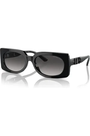 Michael Kors Sunglasses, unisex, , 56 MM, Trendy Bordeaux Sunglasses with Grey Lenses