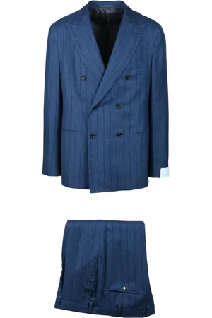 CARUSO Double Breasted Suits, male, , 2XL, Men