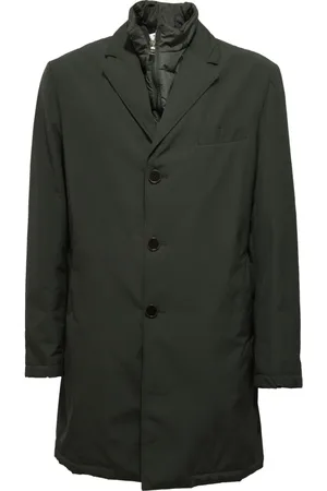 Trussardi Trench Jacket with Removable Collar