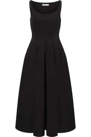 Serafini Midi Dresses, female, , M, Cotton Blend Sleeveless Dress