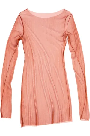Cortana Long Sleeve Tops, female, , S, t de tul, top rouille