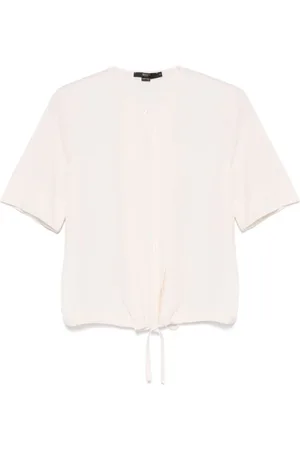 SEVENTY BY SERGIO TEGON Shirts, female, , M, Crew Neck Drawstring Hem Shirt