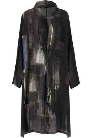 Y-3 Maxi Dresses, female, , S, V-Neck Dress with Geometric Pattern
