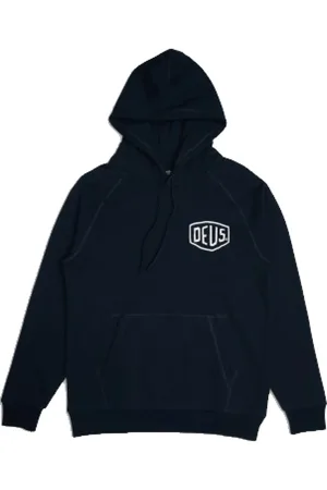 Deus Ex Machina Hoodies, male, , XL, Tokyo Address Hoodie Navy