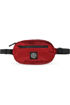Stone Island Bags, unisex, , ONE SIZE, Nylon Belt Bag with Compass Patch