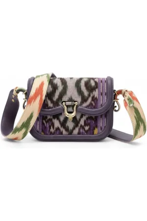 CLARIS VIROT Mini Manon Purple Moon Shoulder Bag