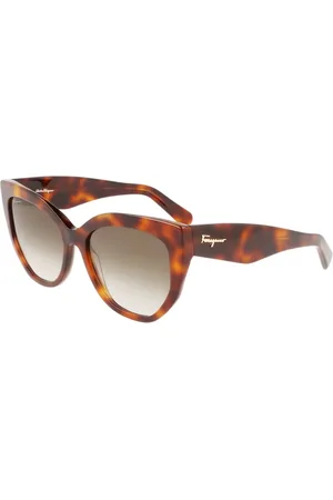 Salvatore Ferragamo Brown Havana Sunglasses Sf1061S Model
