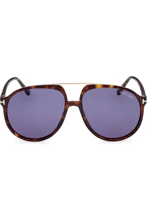 Tom Ford Classic Blue Pilot Sunglasses Archie