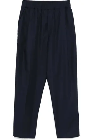 LANEUS Straight Trousers, male, , L, Wide Popeline Trousers