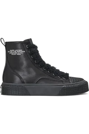 Marc Jacobs Sneakers, female, , 3 UK, High Top Satin Trainers
