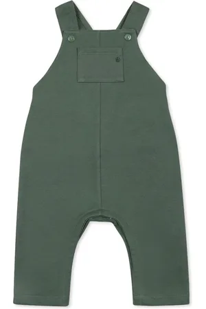 Petit Bateau Cotton Dungarees with Braces