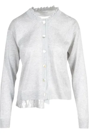 BALLANTYNE Cardigans, female, , M, Tricot Cardigan with Frappa Detail
