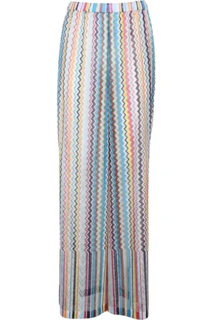 Missoni Wide Trousers, female, , M, Sheer Wide Leg Trousers
