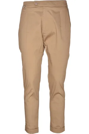 LOW BRAND Cotton Elastane Trousers