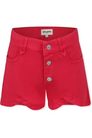 Sonia by Sonia Rykiel Shorts, unisex, , 5 Y, Fuchsia Casual Shorts with Snap Buttons