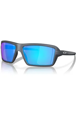 Oakley Sunglasses, unisex, , 63 MM, Sporty Rectangular Sunglasses Cables
